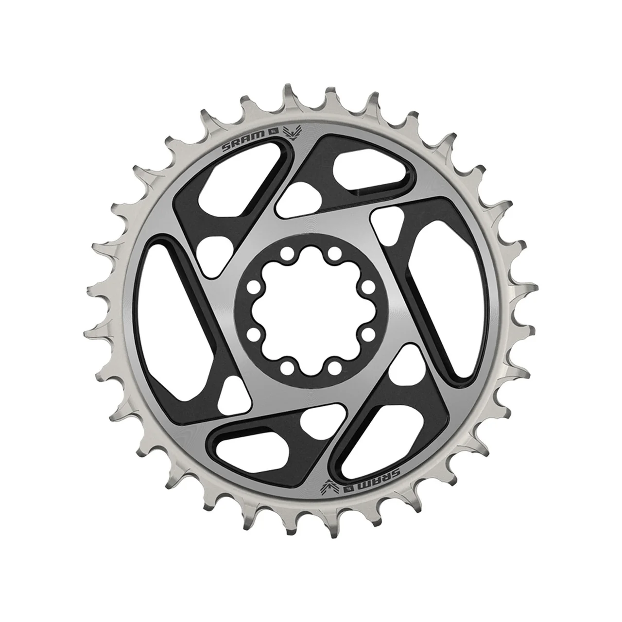 Plateau Mono SRAM XX-SL T-TYPE EAGLE BOOST 12V Direct Mount Offset 0mm Noir/Argent