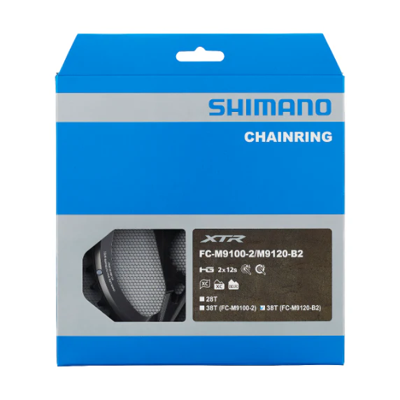 Plateau Extérieur SHIMANO XTR pour FC-M9120-B2 (28-38 dents) 12V - Image 2
