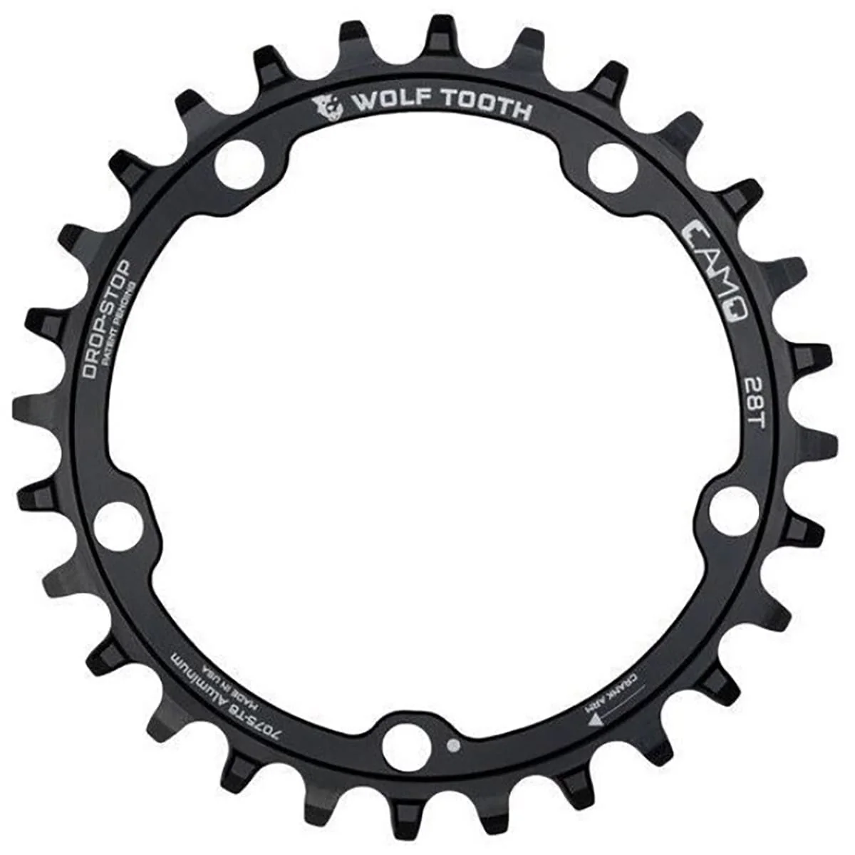Plateau Mono WOLF TOOTH CAMO 12V Shimano Étoile WOLF TOOTH