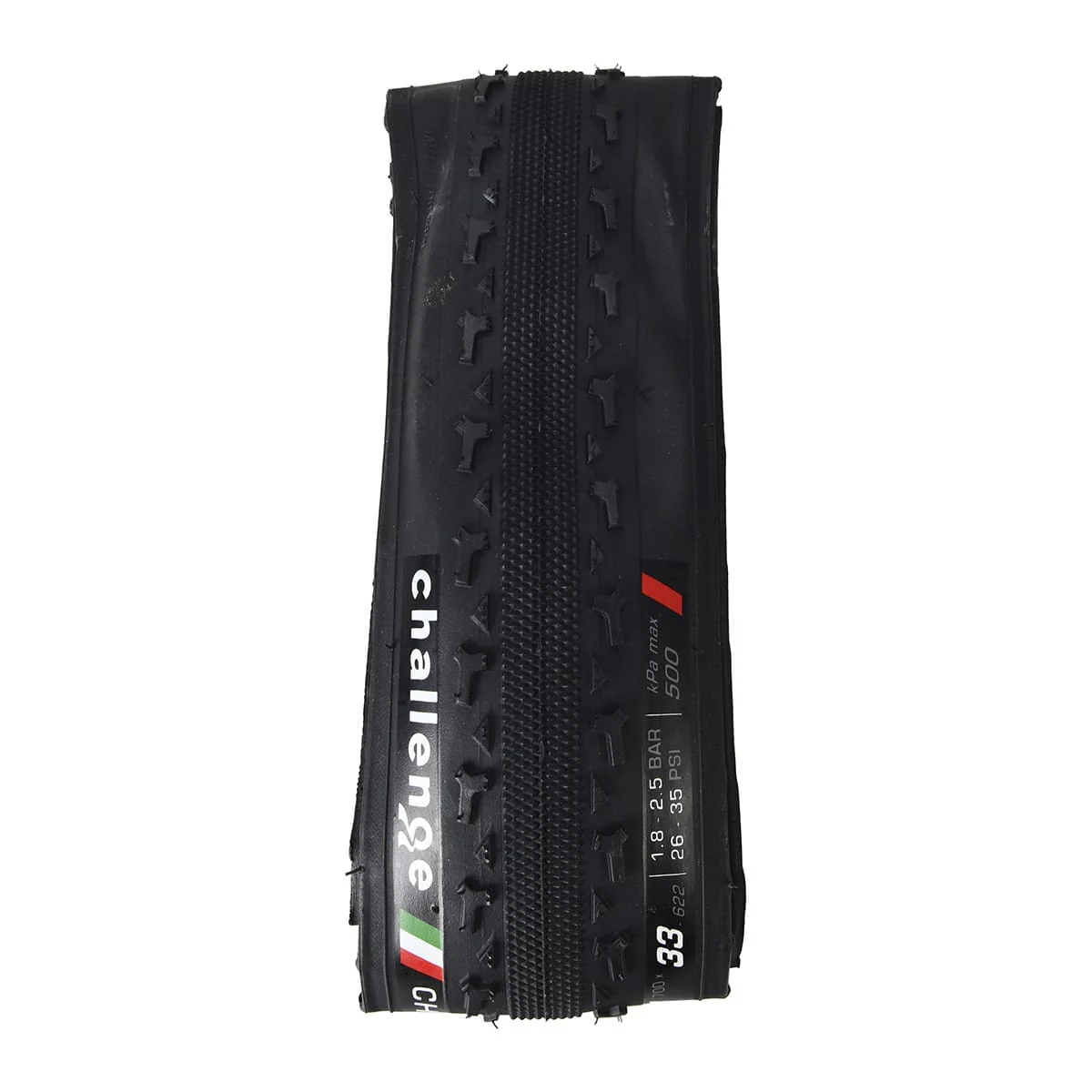 Pneu CHALLENGE CHICANE 700x33c Tubeless Ready Noir - Image 2
