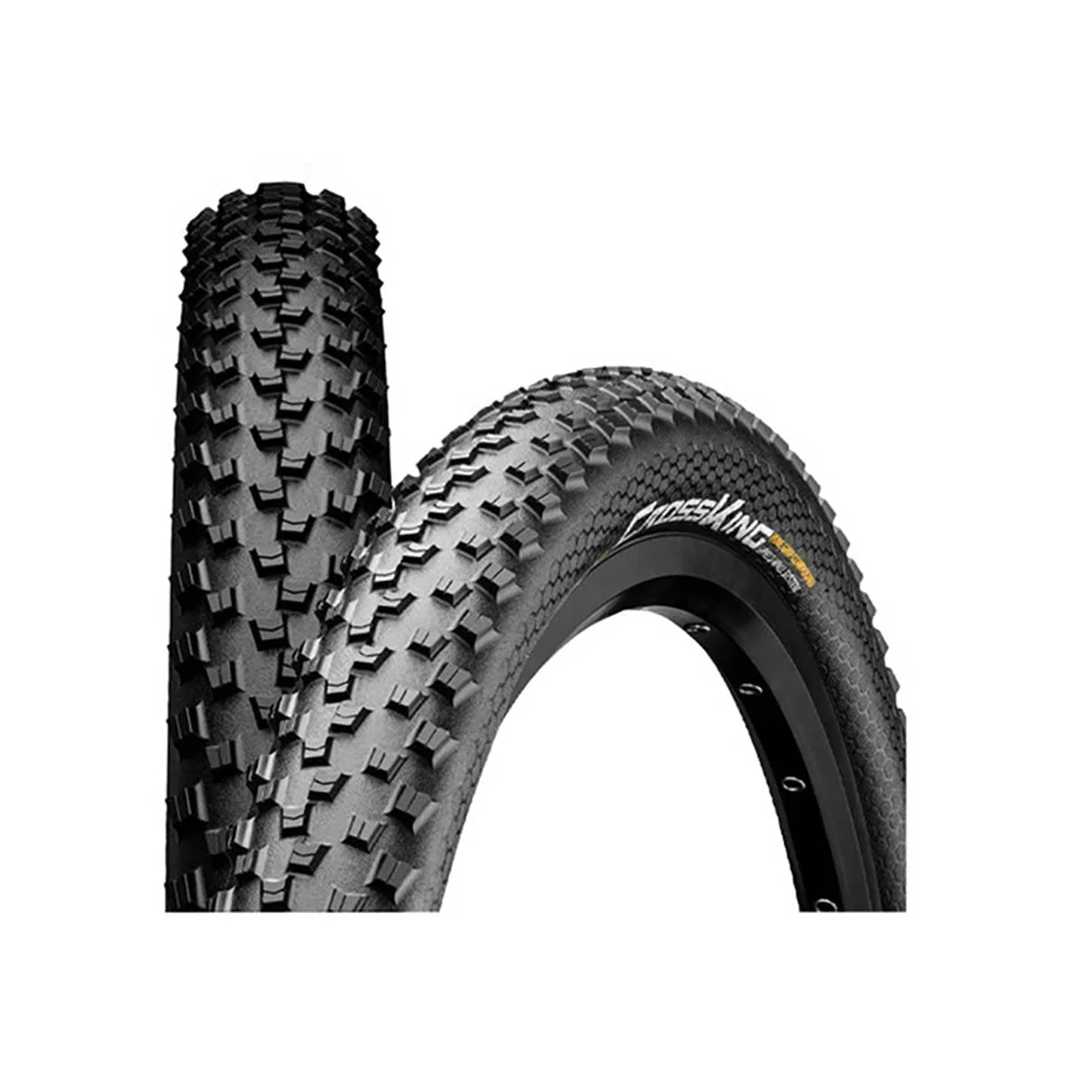 Pneu CONTINENTAL CROSS KING 27.5x2.60 ProTection Tubeless Ready Souple Noir