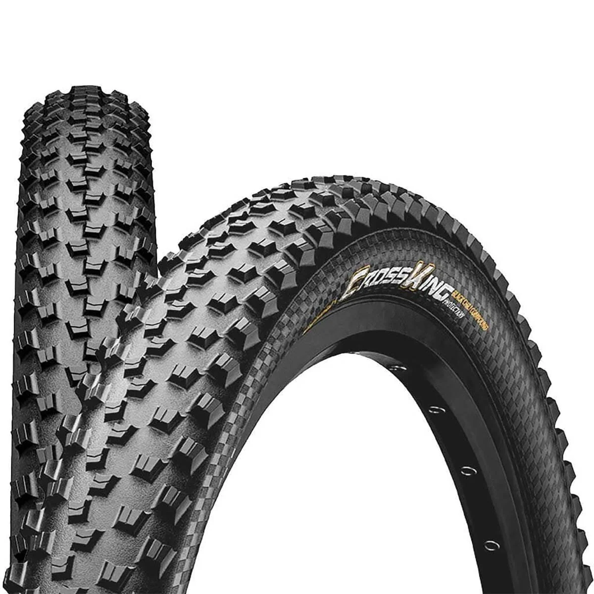 Pneu CONTINENTAL CROSS KING 27.5x2.80 ProTection Tubeless Ready Souple Noir