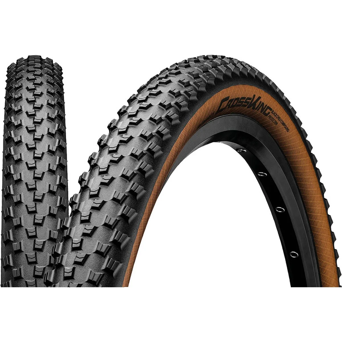 Pneu CONTINENTAL CROSS KING 29x2.20 ProTection Tubeless Ready Souple Marron