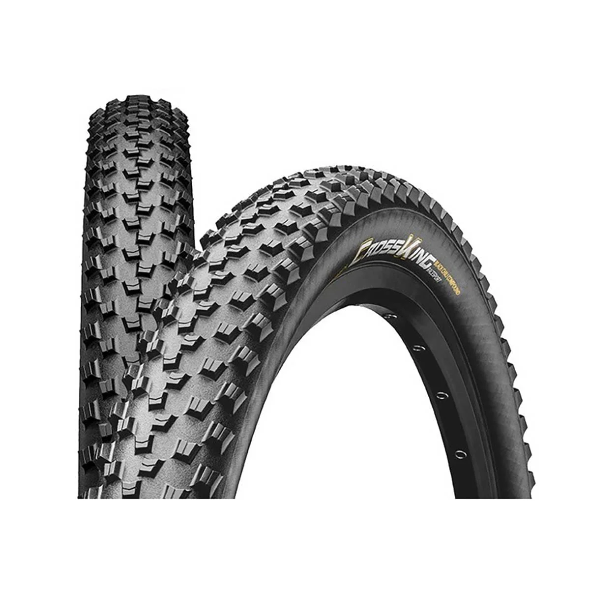 Pneu CONTINENTAL CROSS KING 29x2.30 ProTection Tubeless Ready Souple Noir - Image 2