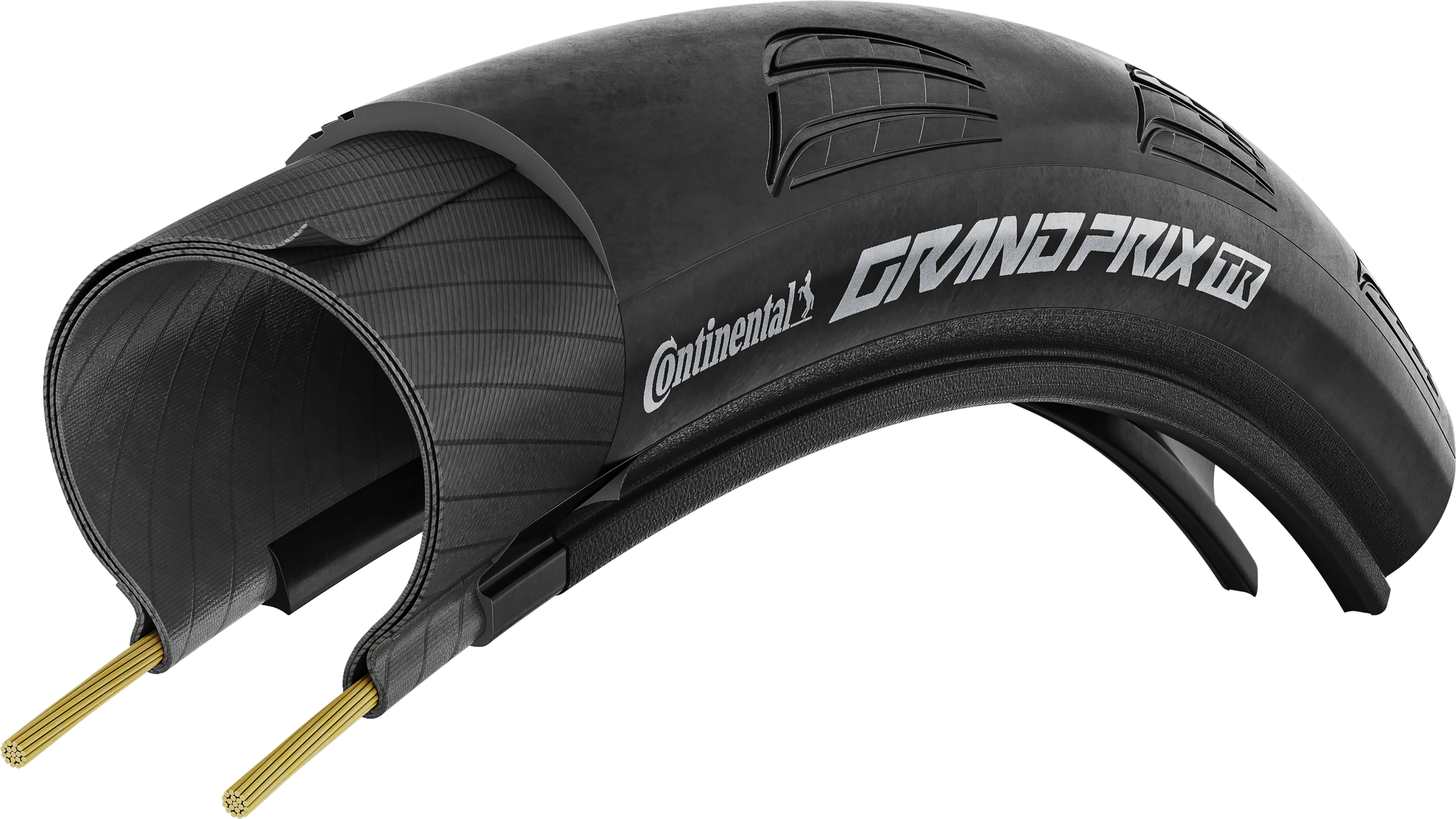 Pneu CONTINENTAL GRAND PRIX 700c Tubeless Ready Noir - Image 3