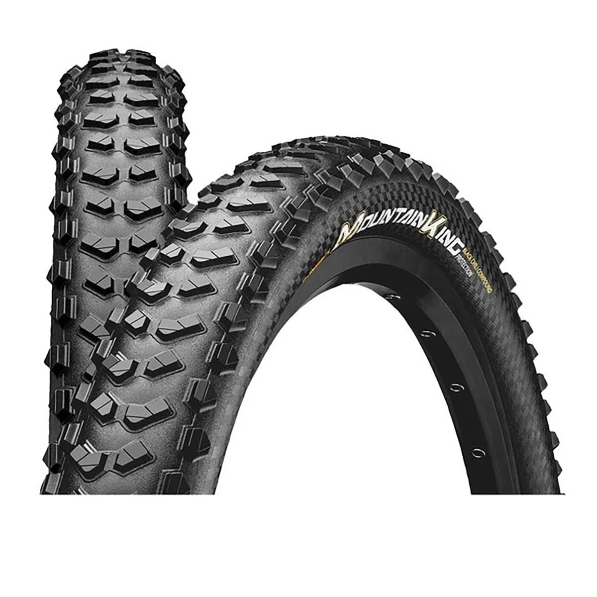 Pneu CONTINENTAL MOUNTAIN KING 27.5x2.60 ShieldWall Tubeless Ready Souple Noir