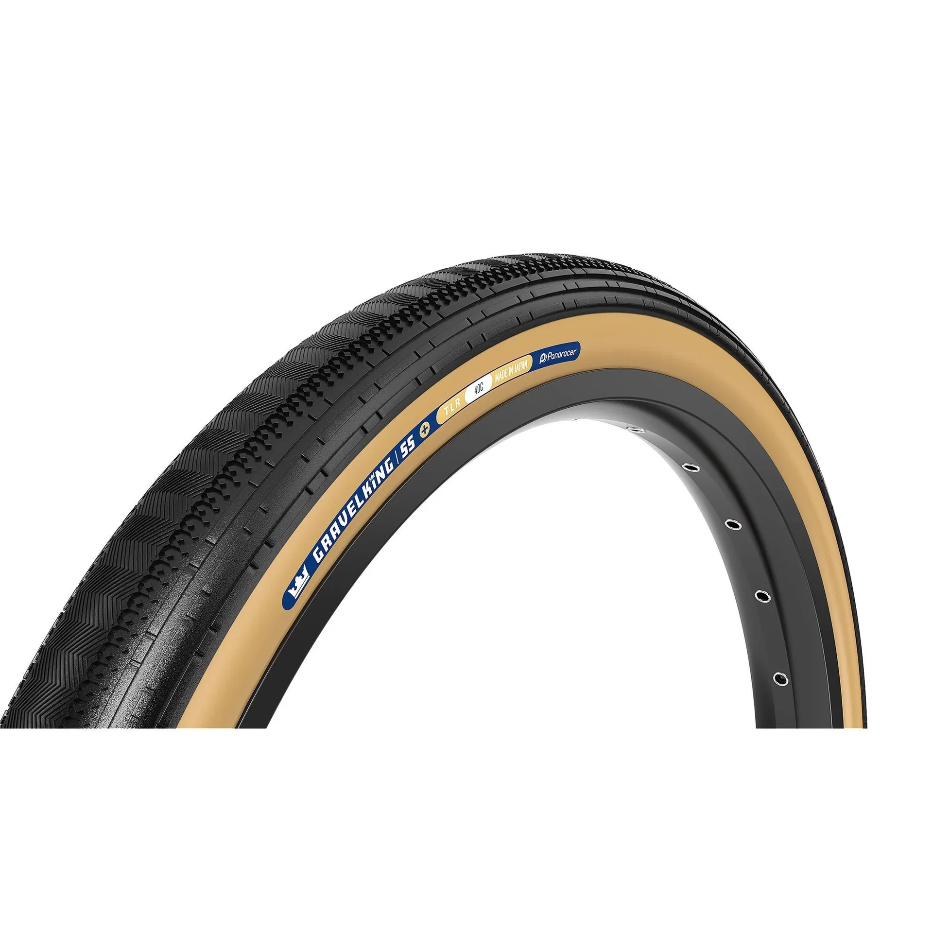 Pneu PANARACER GRAVELKING SEMISLICK+ TLR 700x40c Tubeless Ready Beige