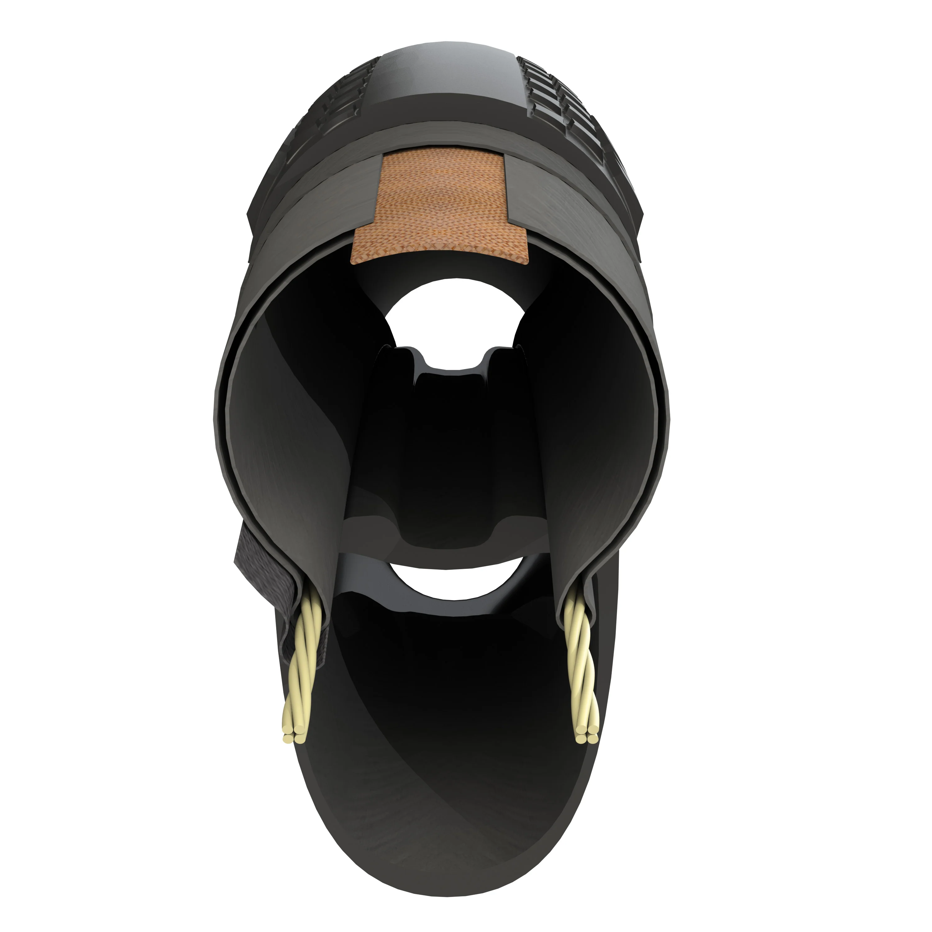 Pneu HUTCHINSON CARACAL ALLROAD 700x35 Tubeless Ready Noir - Image 4