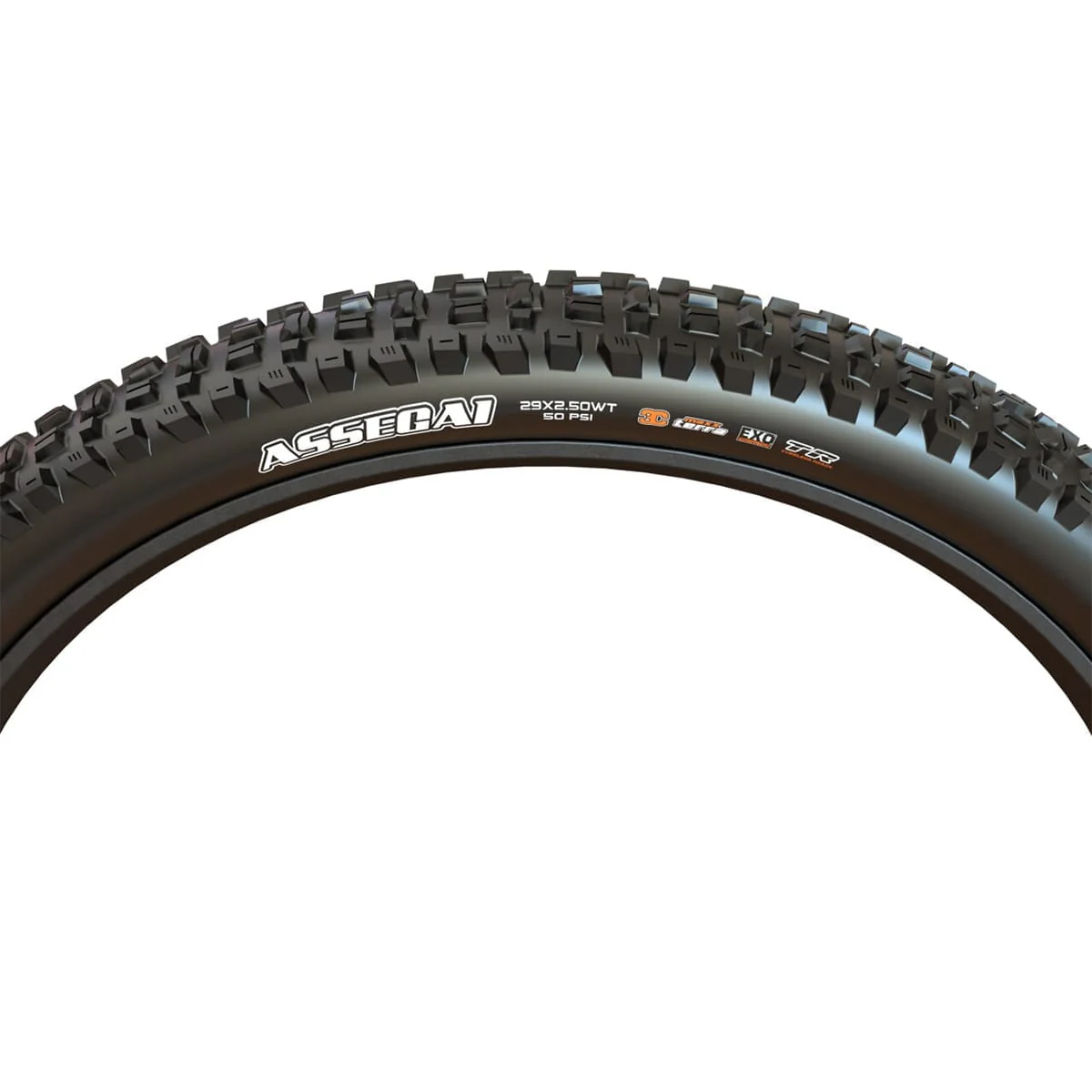 Pneu MAXXIS ASSEGAI 29x2.50 WT BikePark DH Tubeless Ready Rigide Noir - Image 3