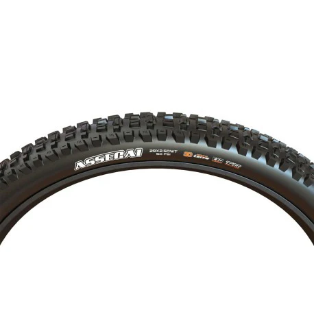 Pneu MAXXIS ASSEGAI 27.5x2.50 WT DH E50 3C MaxxGrip Tubeless Ready Souple Noir - Image 3