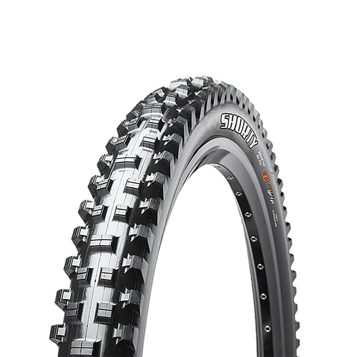 Pneu MAXXIS SHORTY 27.5x2.40 WT Double Down 3C MaxxGrip Tubeless Ready Souple Noir