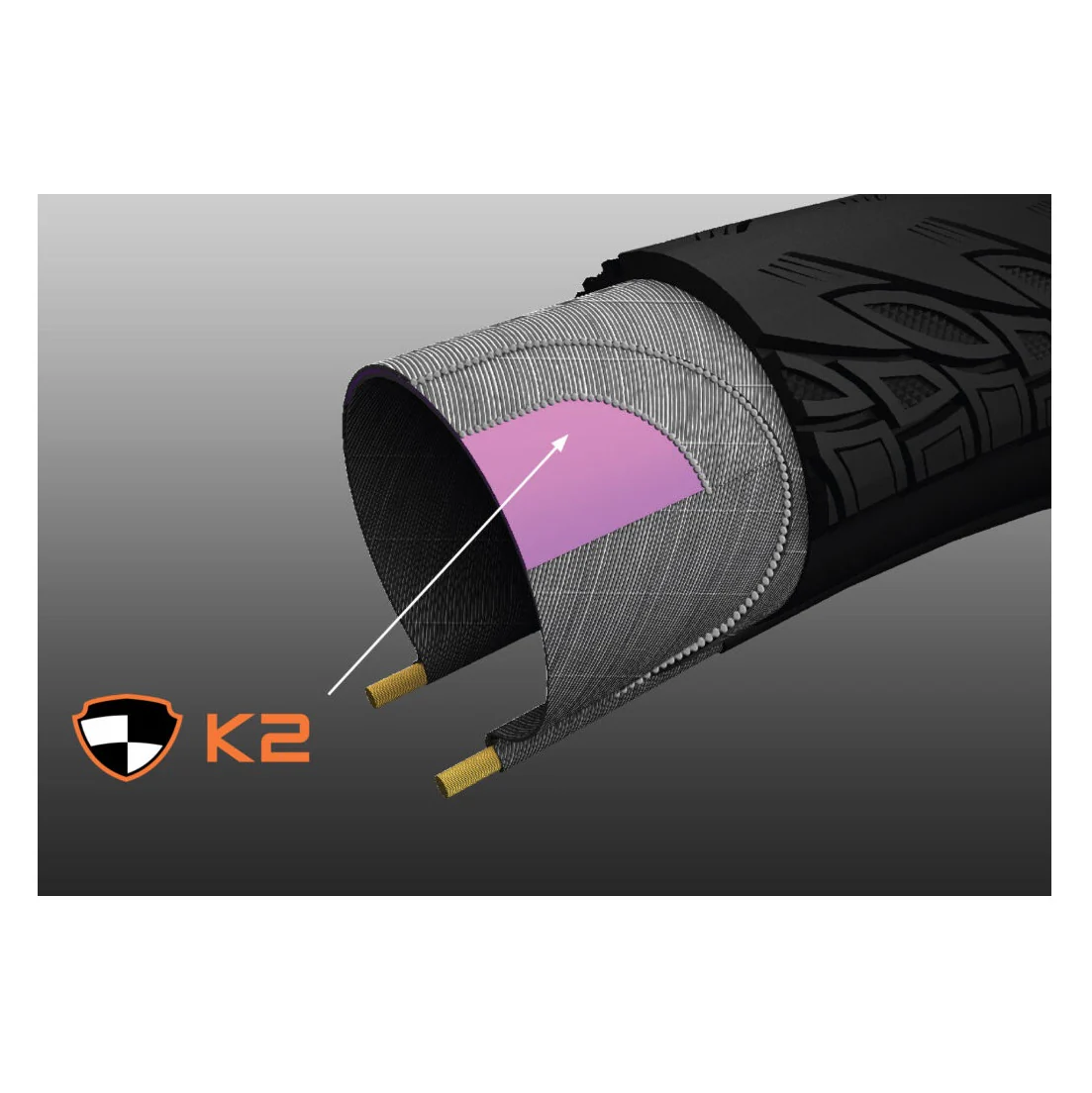Pneu MAXXIS HIGH ROAD Gen2 700x25c Tubeless Ready Marron - Image 3