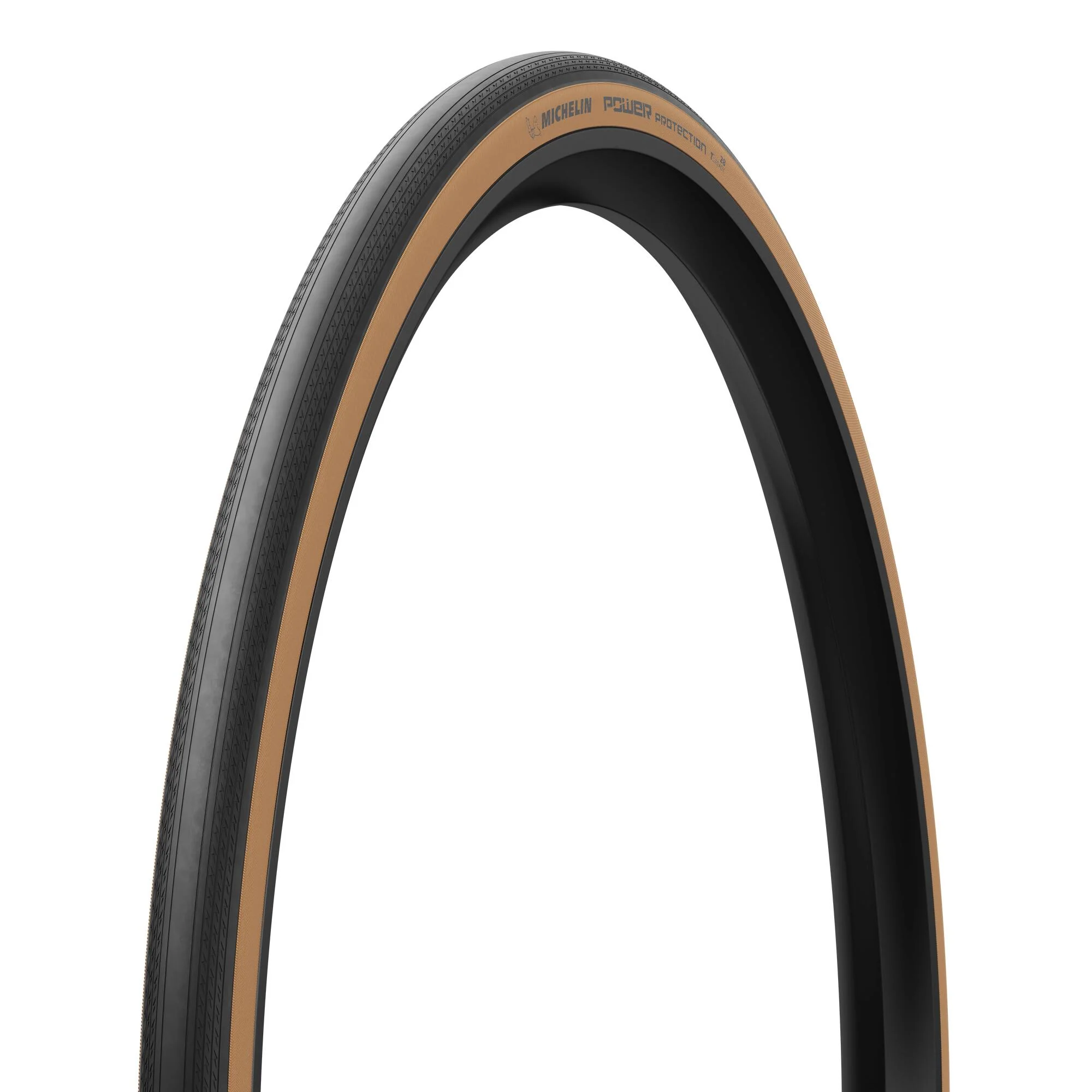 Pneu MICHELIN POWER PROTECTION Compétition Line 700c Tubeless Ready Beige - Image 2