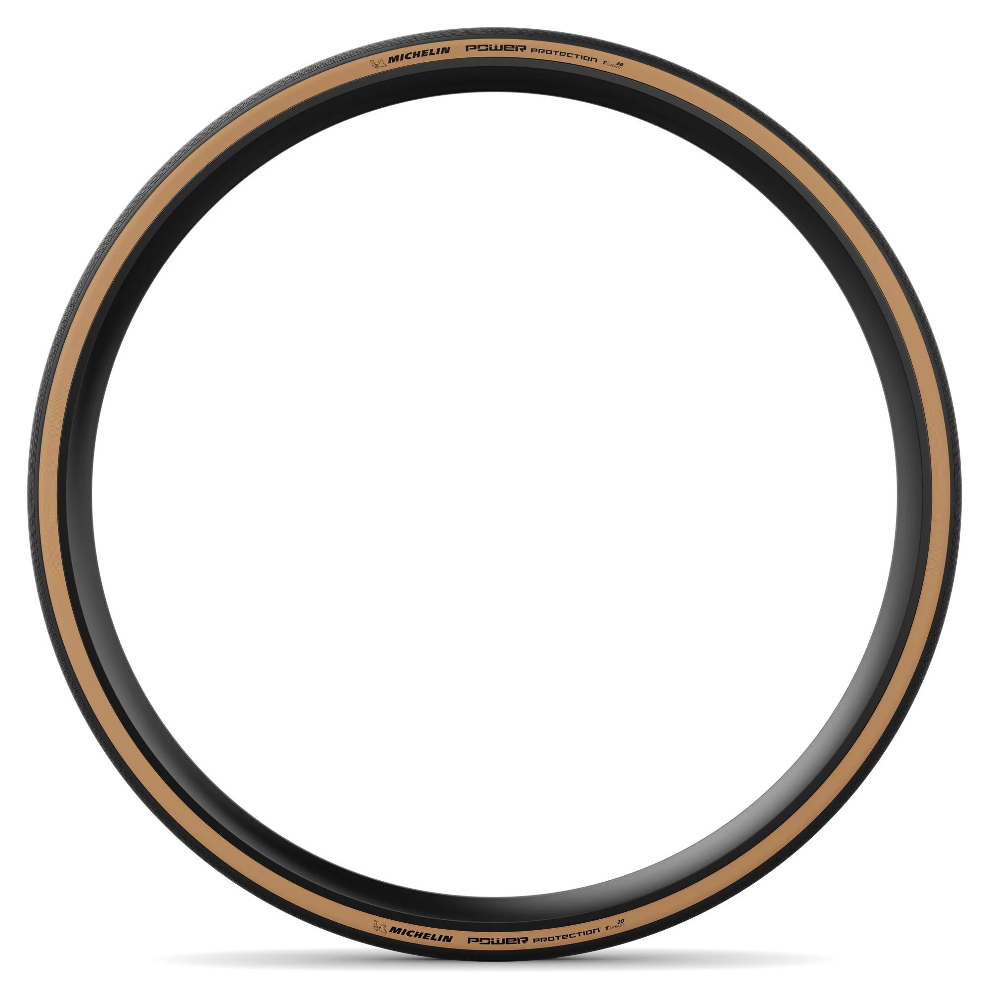 Pneu MICHELIN POWER PROTECTION Compétition Line 700c Tubeless Ready Beige - Image 5