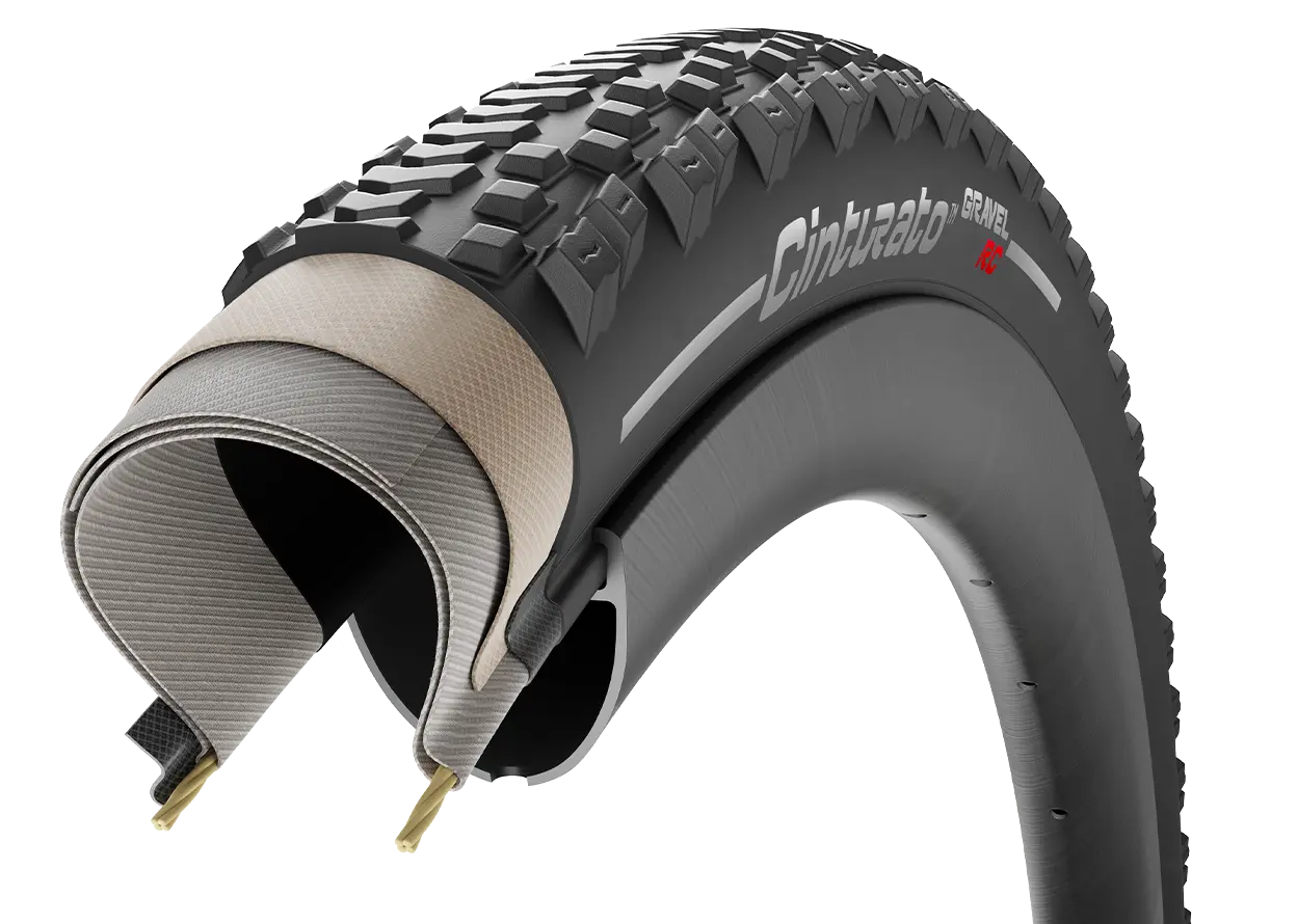 Pneu PIRELLI CINTURATO GRAVEL RC 700x45c Tubeless Ready Classic Beige - Image 4