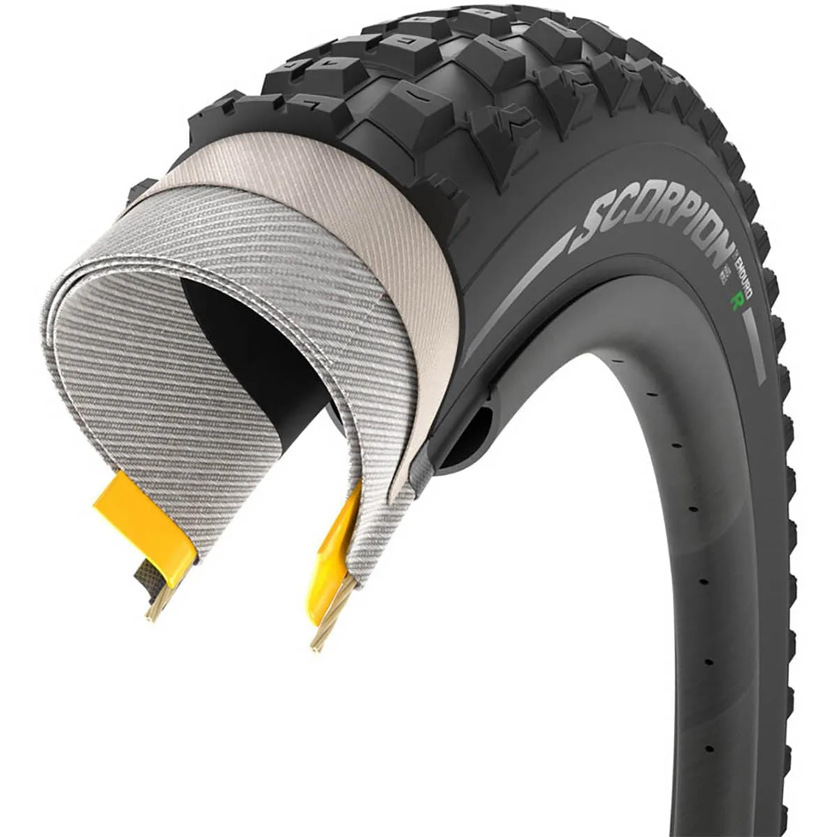 Pneu PIRELLI SCORPION ENDURO R 29x2.40 HardWall Tubeless Ready Souple 3945800 - Image 2