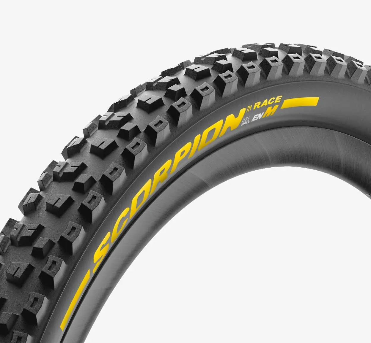 Pneu PIRELLI SCORPION RACE ENDURO M 29x2.5 Tubeless Ready Souple Noir/Jaune 4191200 - Image 2