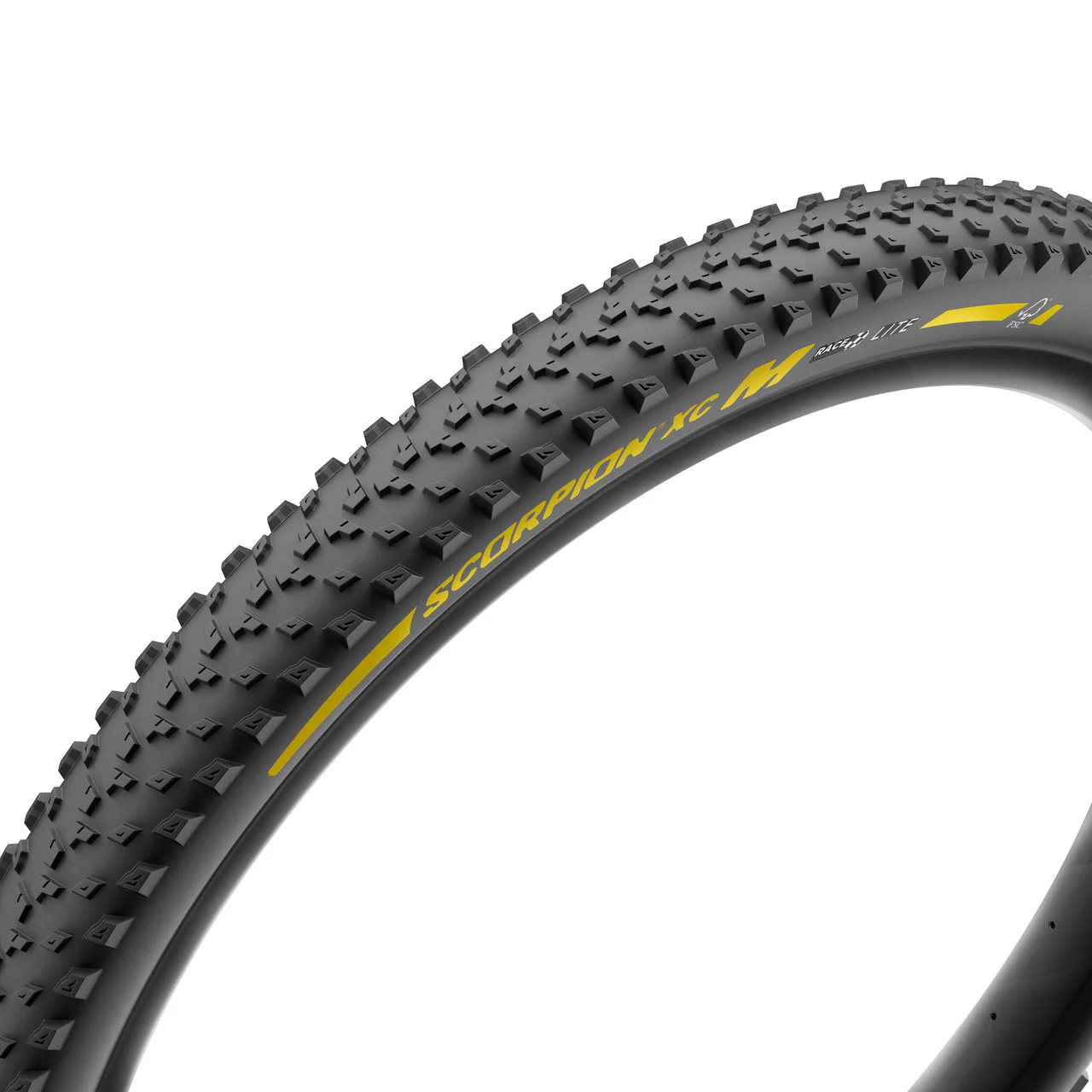 Pneu PIRELLI SCORPION RACE XC M Lite 29x2.40 Tubeless Ready Souple Noir/Jaune Team Edition - Image 3
