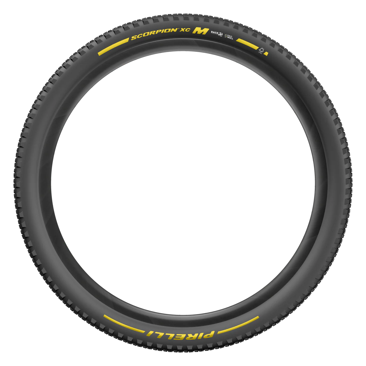 Pneu PIRELLI SCORPION RACE XC M ProWall 29x2.40 Tubeless Ready Souple Noir/Jaune Team Edition - Image 2