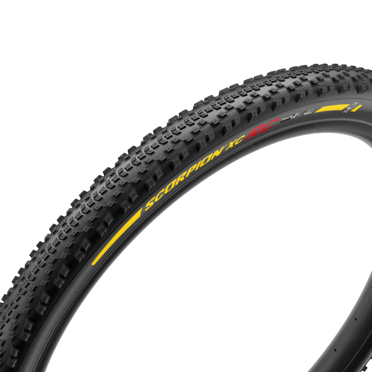 Pneu PIRELLI SCORPION RACE XC RC ProWall 29x2.40 Tubeless Ready Souple Noir/Jaune Team Edition - Image 3