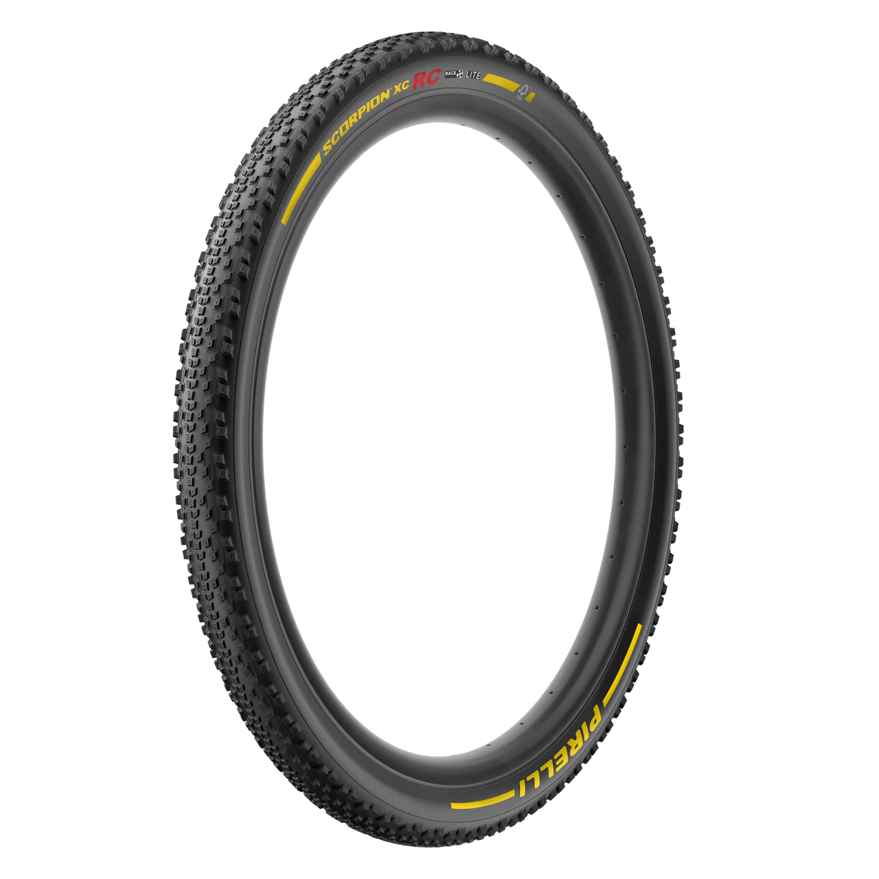 Pneu PIRELLI SCORPION RACE XC RC Lite 29x2.40 Tubeless Ready Souple Noir/Jaune Team Edition
