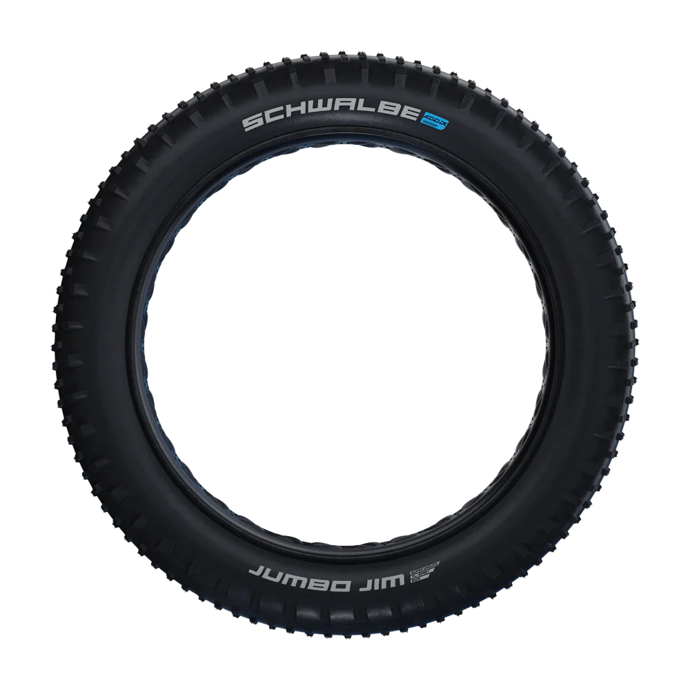 Pneu SCHWALBE JUMBO JIM 26x4.00 ADDIX SPEEDGRIP SUPERGROUND Tubeless Ready Souple Noir - Image 2