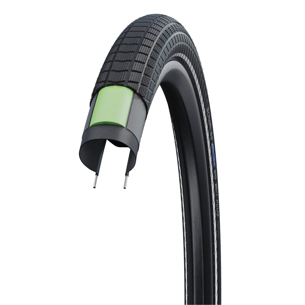 Pneu SCHWALBE BIG BEN PLUS 27.5x2.15 ADDIX DD GreenGuard Tubeless Ready Rigide - Image 3