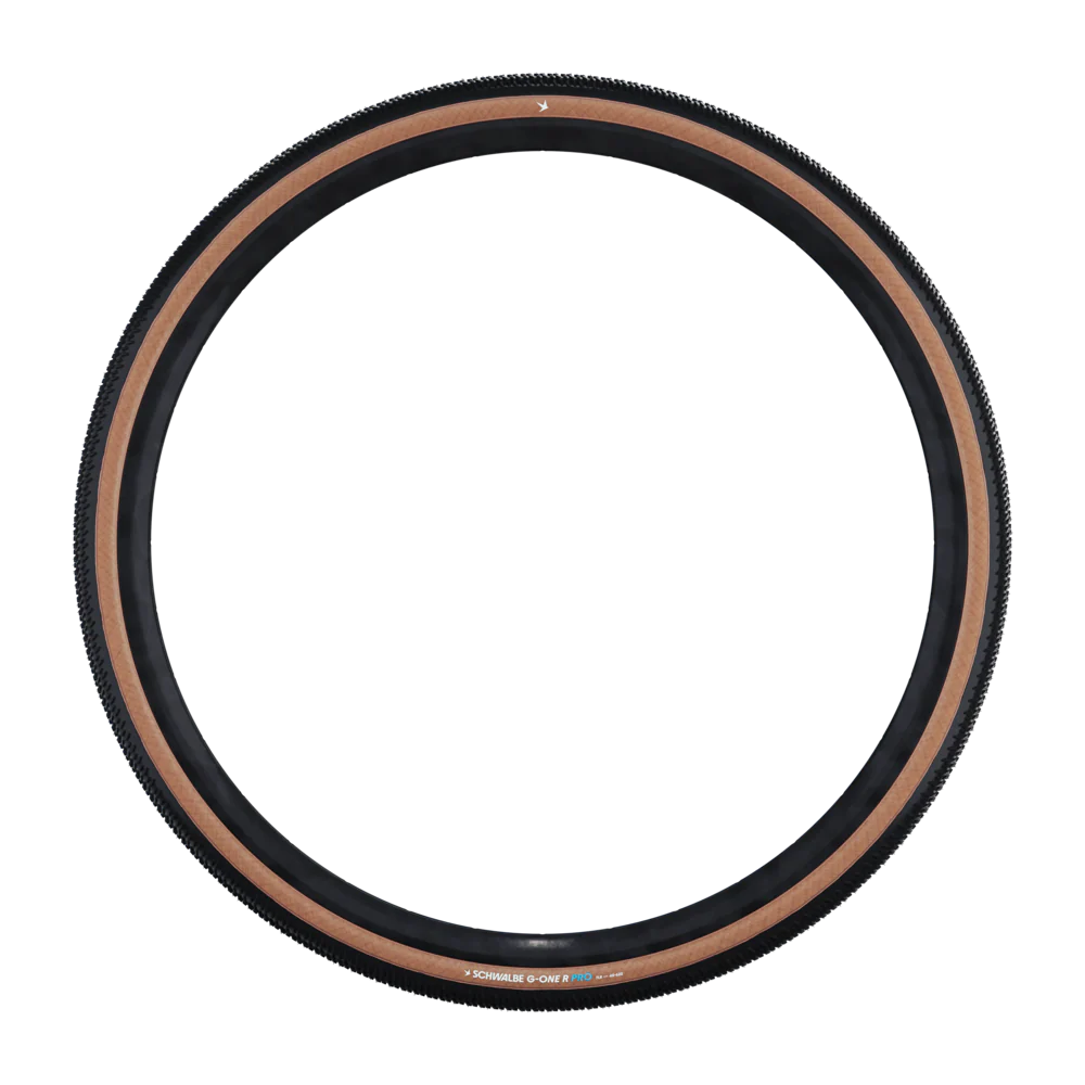 Pneu SCHWALBE G-ONE R PRO ADDIX Race Super Race V-Guard 700x45C Tubeless Ready Beige - Image 2