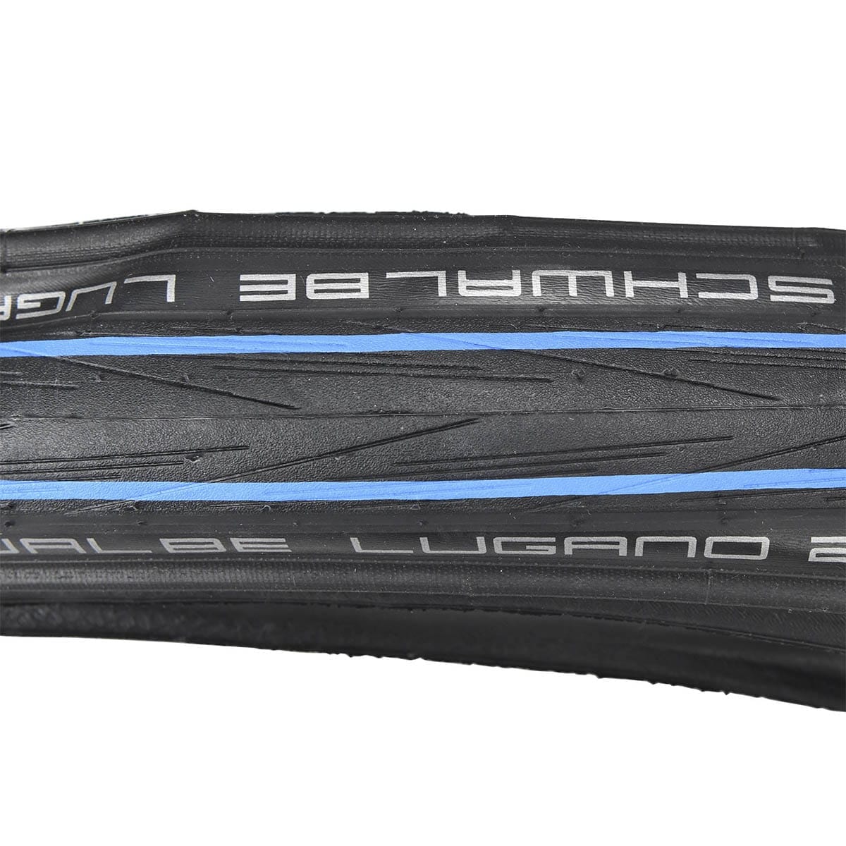 Pneu SCHWALBE LUGANO II 700c K-Guard Tubetype Bleu - Image 2