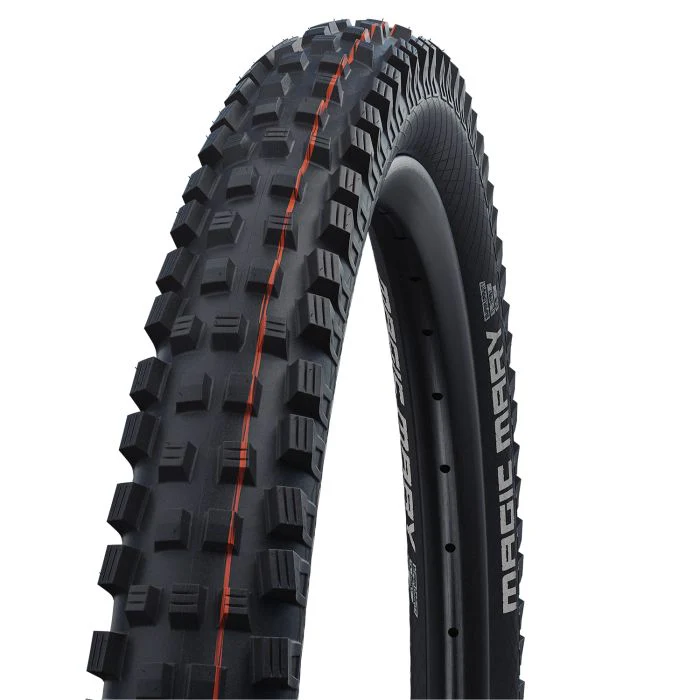 Pneu SCHWALBE MAGIC MARY 27.5x2.40 ADDIX SOFT SUPERGROUND Tubeless Ready Souple Noir