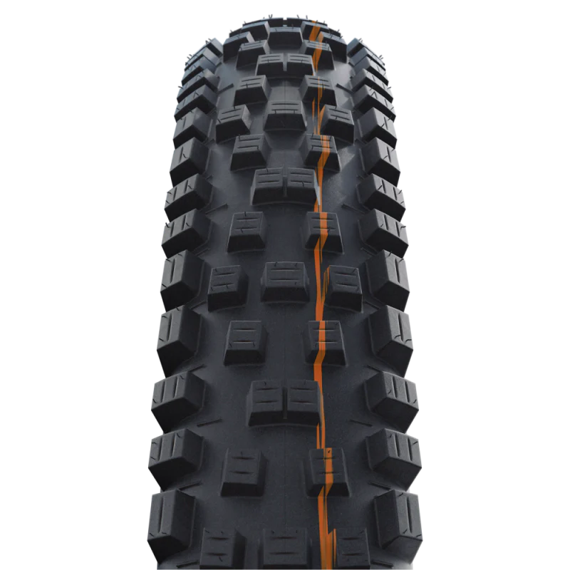 Pneu SCHWALBE NOBBY NIC 29x2.60 ADDIX SOFT SUPERTRAIL Tubeless Ready Souple Noir - Image 2