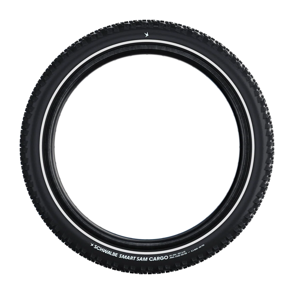 Pneu SCHWALBE SMART SAM CARGO 27.5x2.35 ADDIX-E Super Defense Reflex TubeType Rigide - Image 3