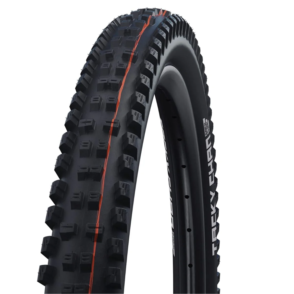 Pneu SCHWALBE TACKY CHAN 27.5x2.40 ADDIX SOFT SUPERGRAVITY Tubeless Ready Souple Noir