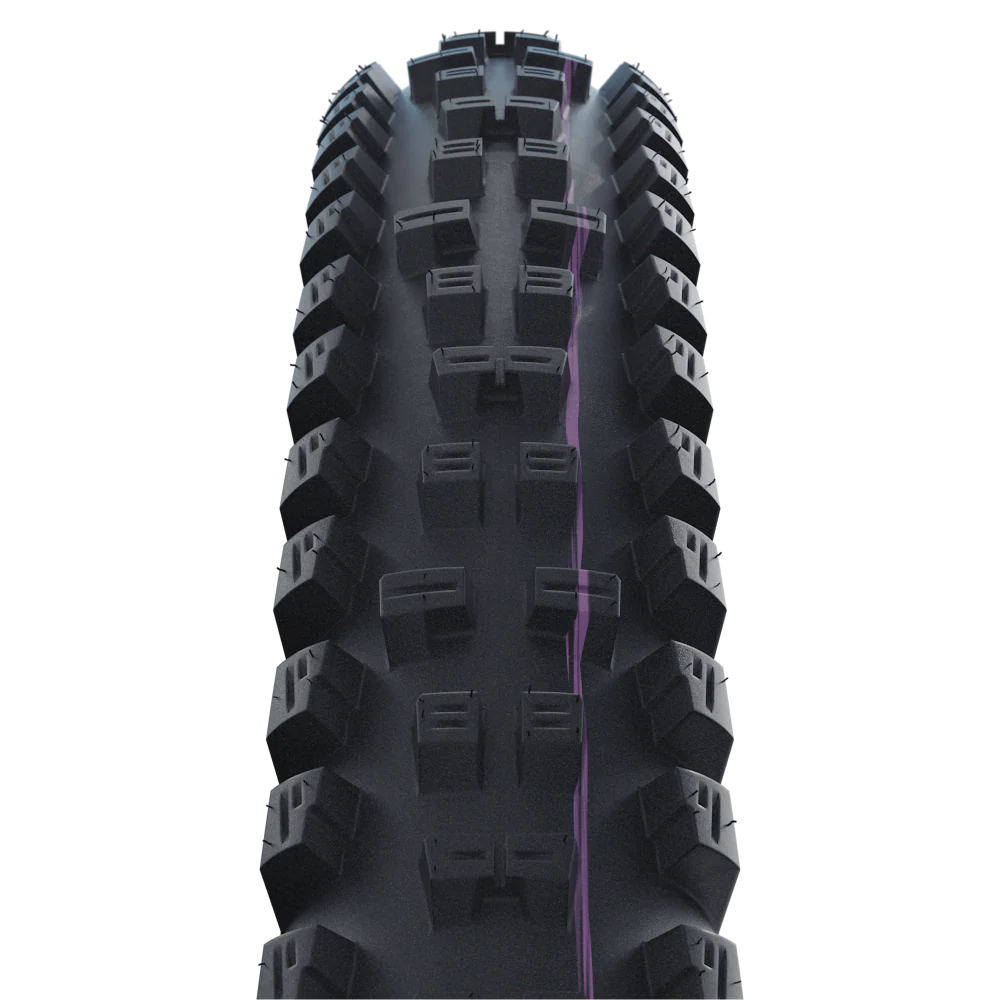 Pneu SCHWALBE TACKY CHAN 29x2.40 ADDIX ULTRASOFT SUPERTRAIL Tubeless Ready Souple - Image 2