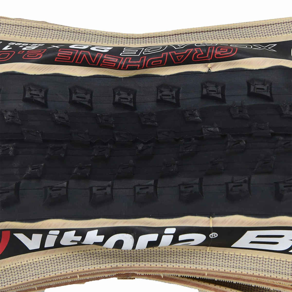 Pneu VITTORIA BARZO XC RACE 29x2.10 4C Graphene 2.0 Tubeless Ready Souple Noir/Beige - Image 2