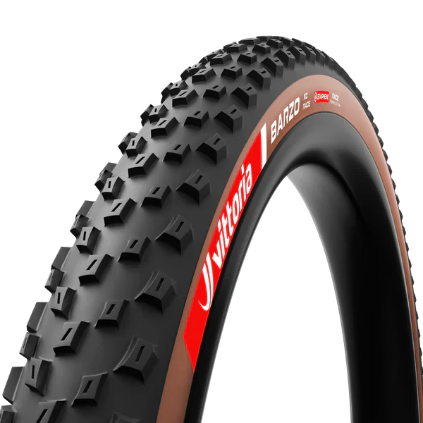 Pneu VITTORIA BARZO XC RACE 29x2.4 Graphene/Silica Tubeless Ready Souple Beige