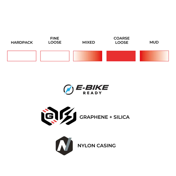 Pneu VITTORIA BARZO XC RACE 29x2.4 Graphene/Silica Tubeless Ready Souple Noir - Image 3