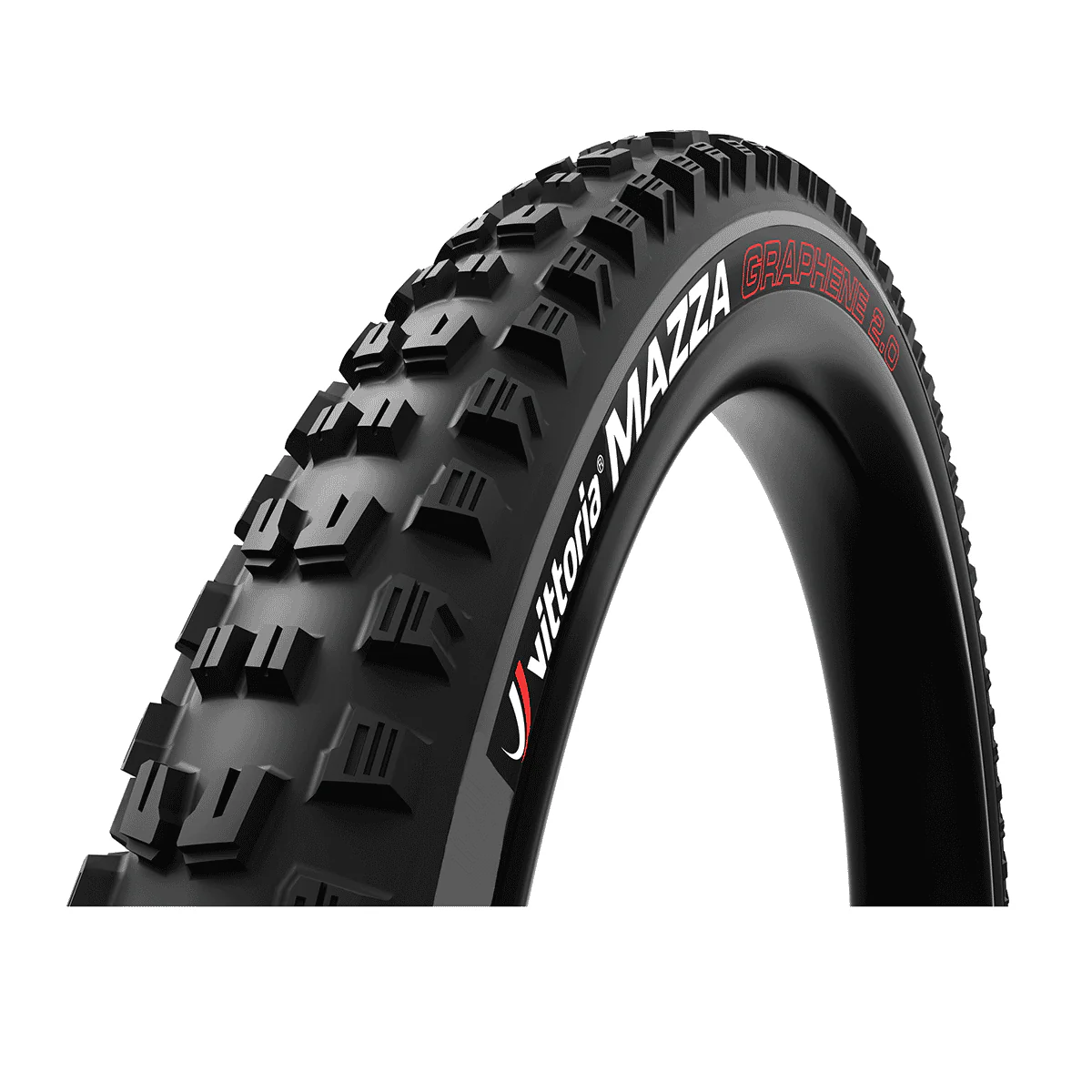 Pneu VITTORIA MAZZA TRAIL 27.5x2.40 4C Graphène 2.0 Tubeless Ready Souple Noir/Gris
