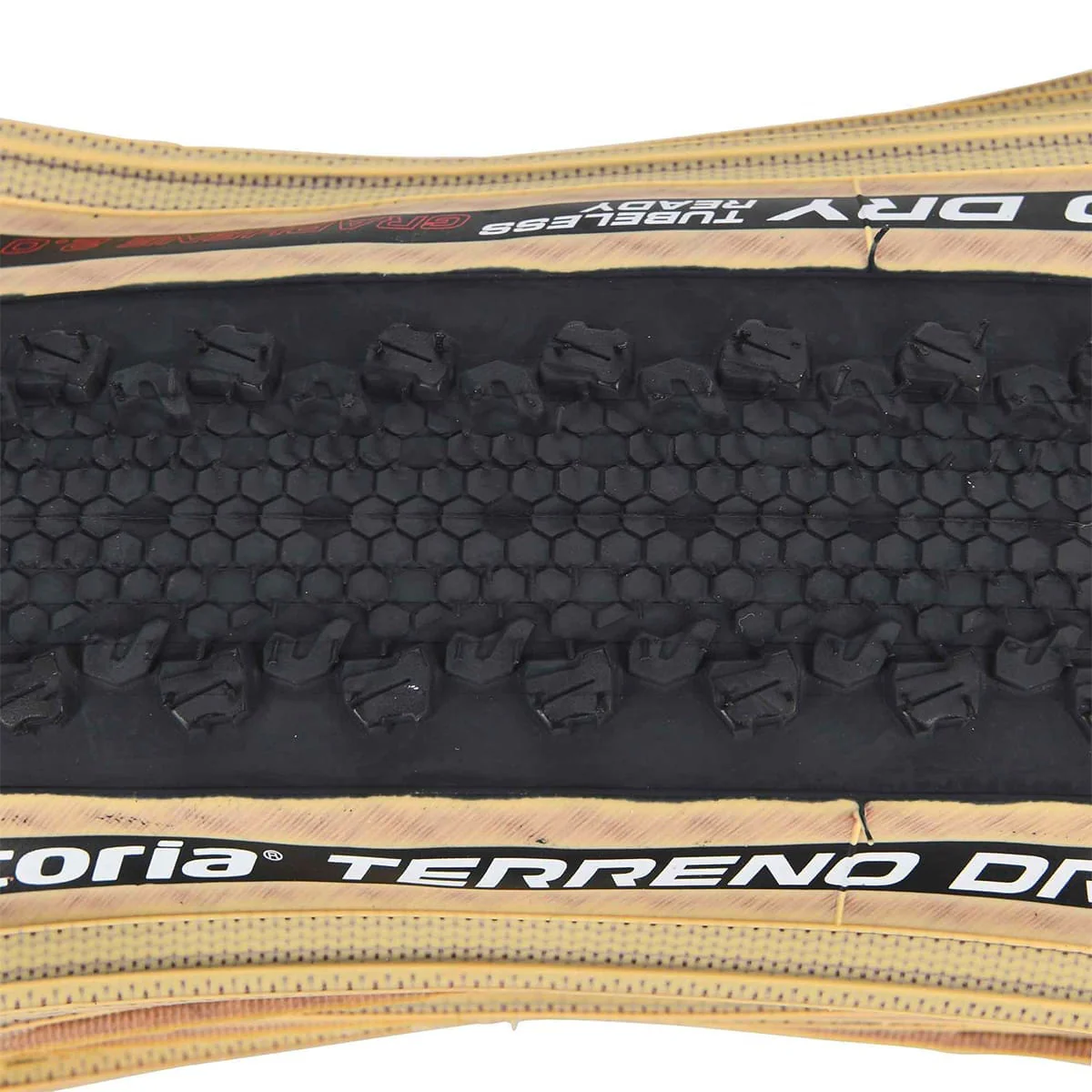 Pneu VITTORIA TERRENO DRY GRAVEL LITE G2.0 700x47c Tubeless Ready Beige - Image 2