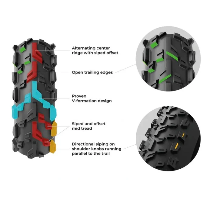 Pneu VITTORIA TERRENO T70 COARSE LOOSE Gravel Endurance 700x45c Tubeless Ready Souple Marron - Image 5