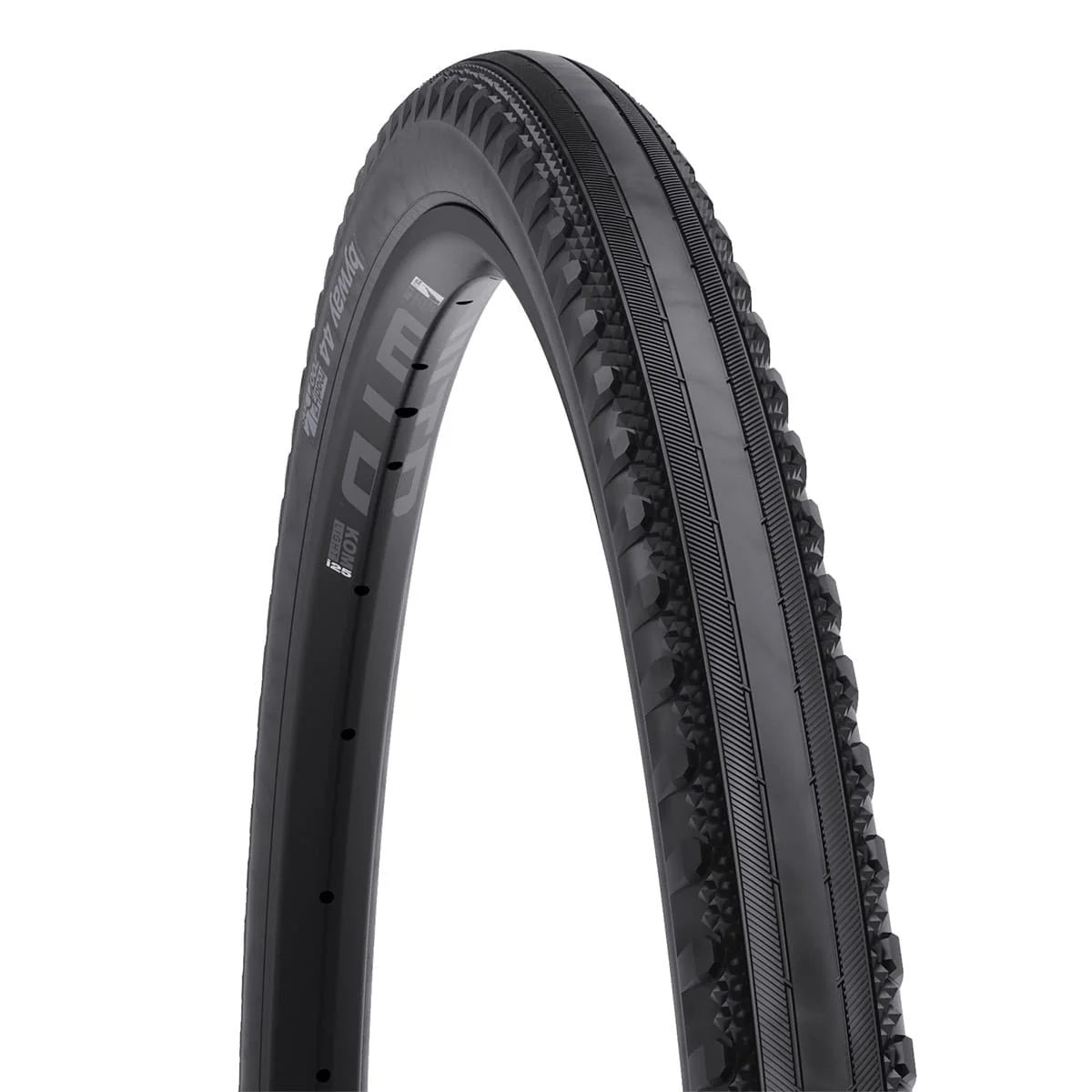 Pneu WTB BYWAY TCS LIGHT FAST ROLLING DUAL DNA 700x44c Tubeless Ready Noir
