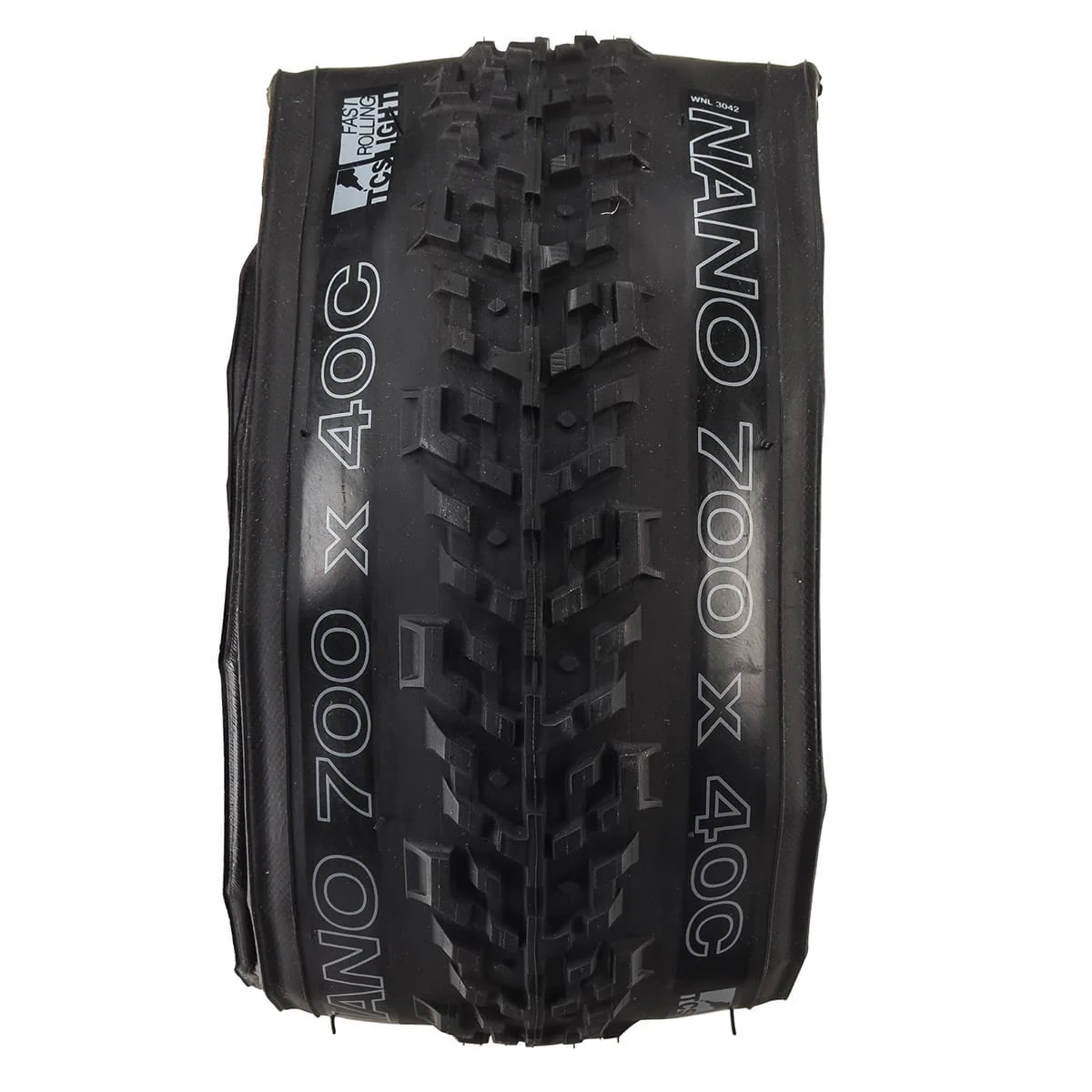 Pneu WTB NANO TCS LIGHT FAST ROLLING DUAL DNA 700x40c Tubeless Ready Noir - Image 2