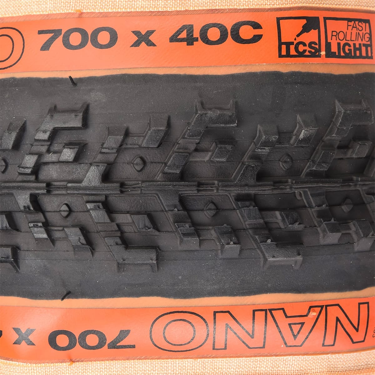 Pneu WTB NANO TCS LIGHT FAST ROLLING DUAL DNA 700x40c Tubeless Ready Beige - Image 3