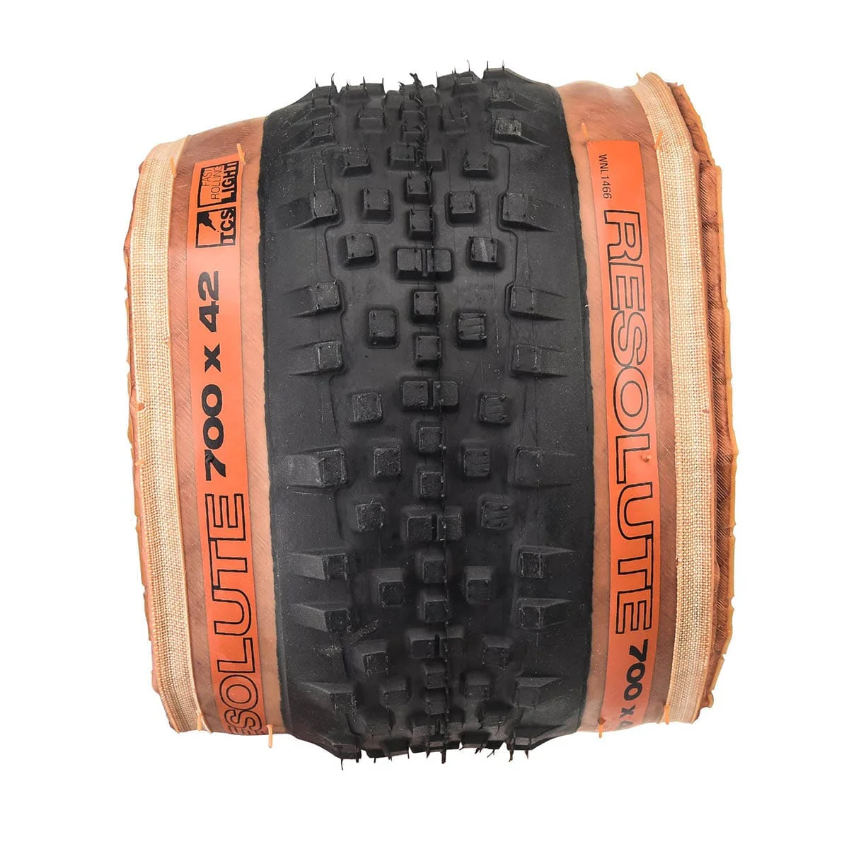 Pneu WTB RESOLUTE TCS LIGHT FAST ROLLING DUAL DNA SG2 60tpi 700x42c Tubeless Ready Beige - Image 2
