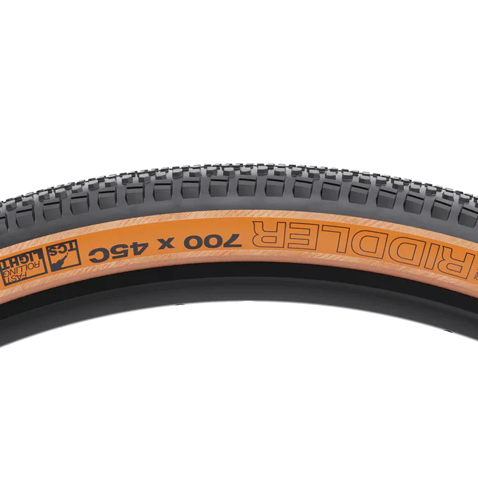 Pneu WTB RIDDLER TCS LIGHT FAST ROLLING DUAL DNA SG2 700x45c 60 Tpi Tubeless Ready Renforcé Beige - Image 2