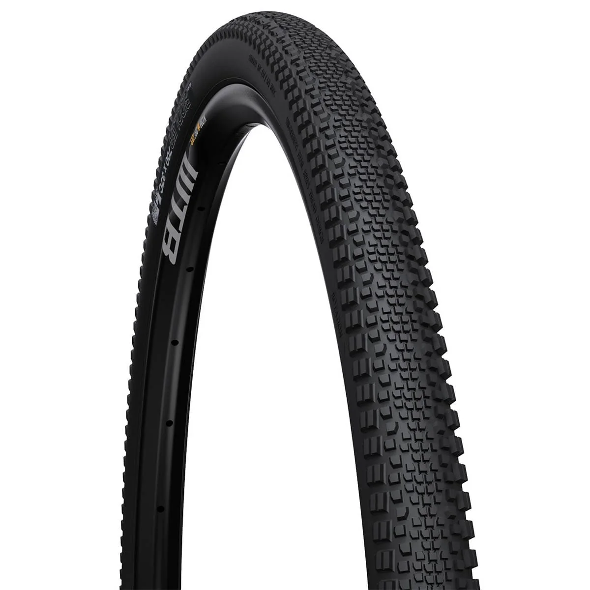 Pneu WTB RIDDLER TCS LIGHT FAST ROLLING DUAL DNA 700x37c Tubeless Ready Noir