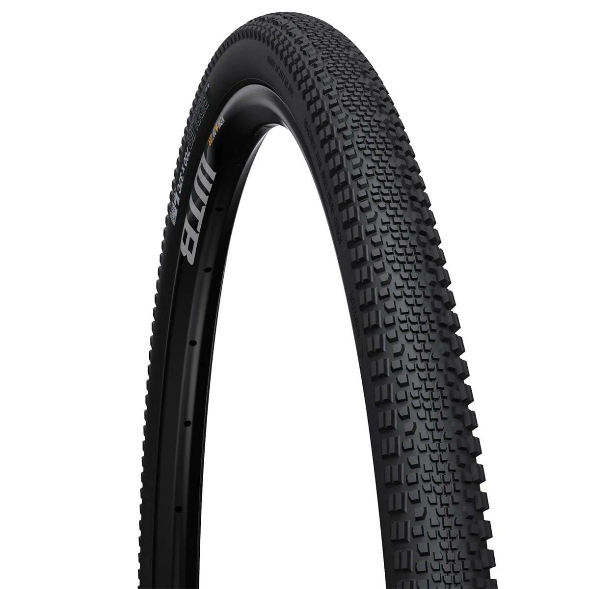 Pneu WTB RIDDLER TCS LIGHT FAST ROLLING DUAL DNA 700x45c Tubeless Ready Noir