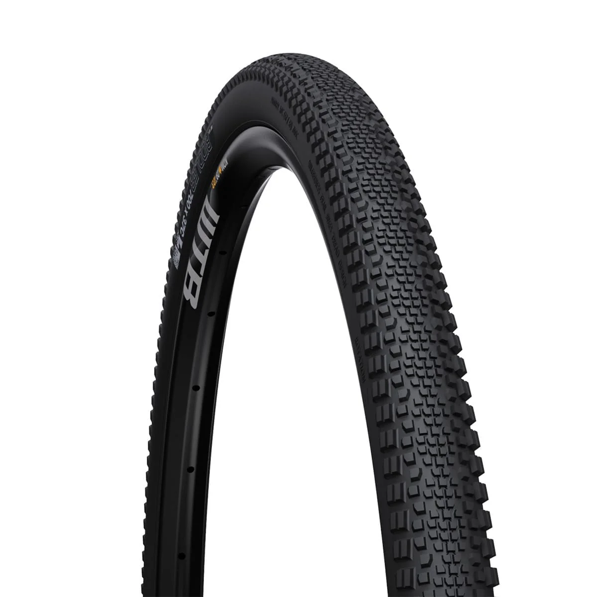Pneu WTB RIDDLER TCS LIGHT FAST ROLLING DUAL DNA SG2 700x37c Tubeless Ready Renforcé Noir