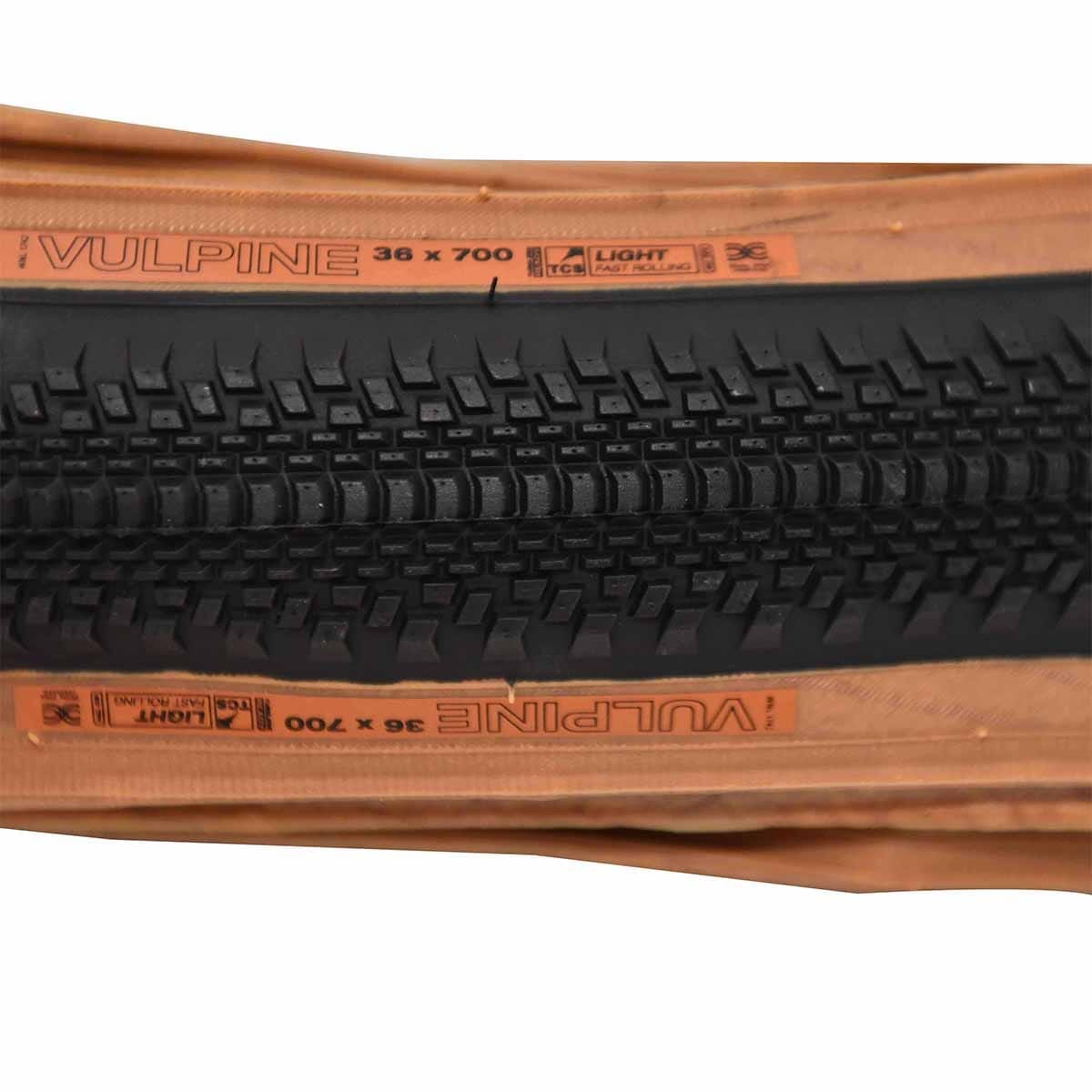 Pneu WTB VULPINE TCS LIGHT FAST ROLLING DUAL DNA SG2 60tpi 700x36c Tubeless Ready Beige - Image 2