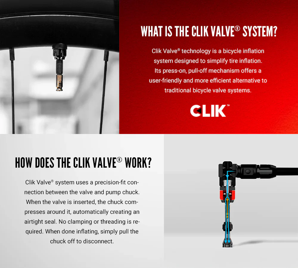 Lot de 2 Valves Tubeless LEZYNE CLIK TLR PRO 44mm - Image 6